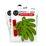 Consent is Sexy - Wooden Mistletoe