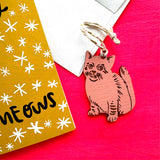 Merry Christmeows - Cat Ornament w/ Card