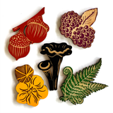 I'd Rather Be Foraging - Set of 5 Magnets