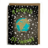 A World of Thanks Magnet w/ Card