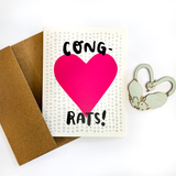 CongRATS Magnet w/Card