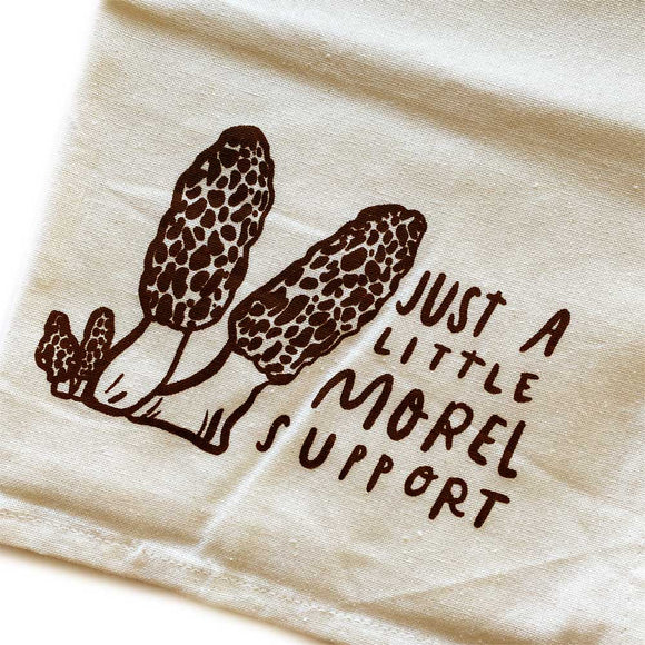 Morel Support Tea Towel