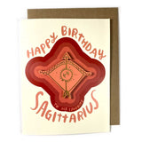 Astrological Laser-cut Magnet w/ Birthday Card