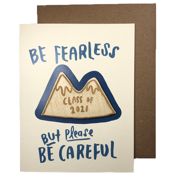 Class of 2023 'Fearless Careful' Magnet w/ Card