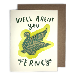 Well Aren't You Ferncy Card w/ Magnet