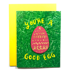 Good Egg Magnet w/ Card