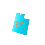 Photograph of Laser-engraved Someone in Utah Loves You Ornament - Large