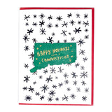 Photograph of Laser-engraved Happy Holidays from Connecticut Magnet with Card