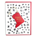 Photograph of Laser-engraved Happy Holidays from District of Columbia Ornament with Card
