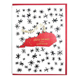 Photograph of Laser-engraved Happy Holidays from Kentucky Ornament with Card