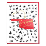 Photograph of Laser-engraved Happy Holidays from Oklahoma Ornament with Card